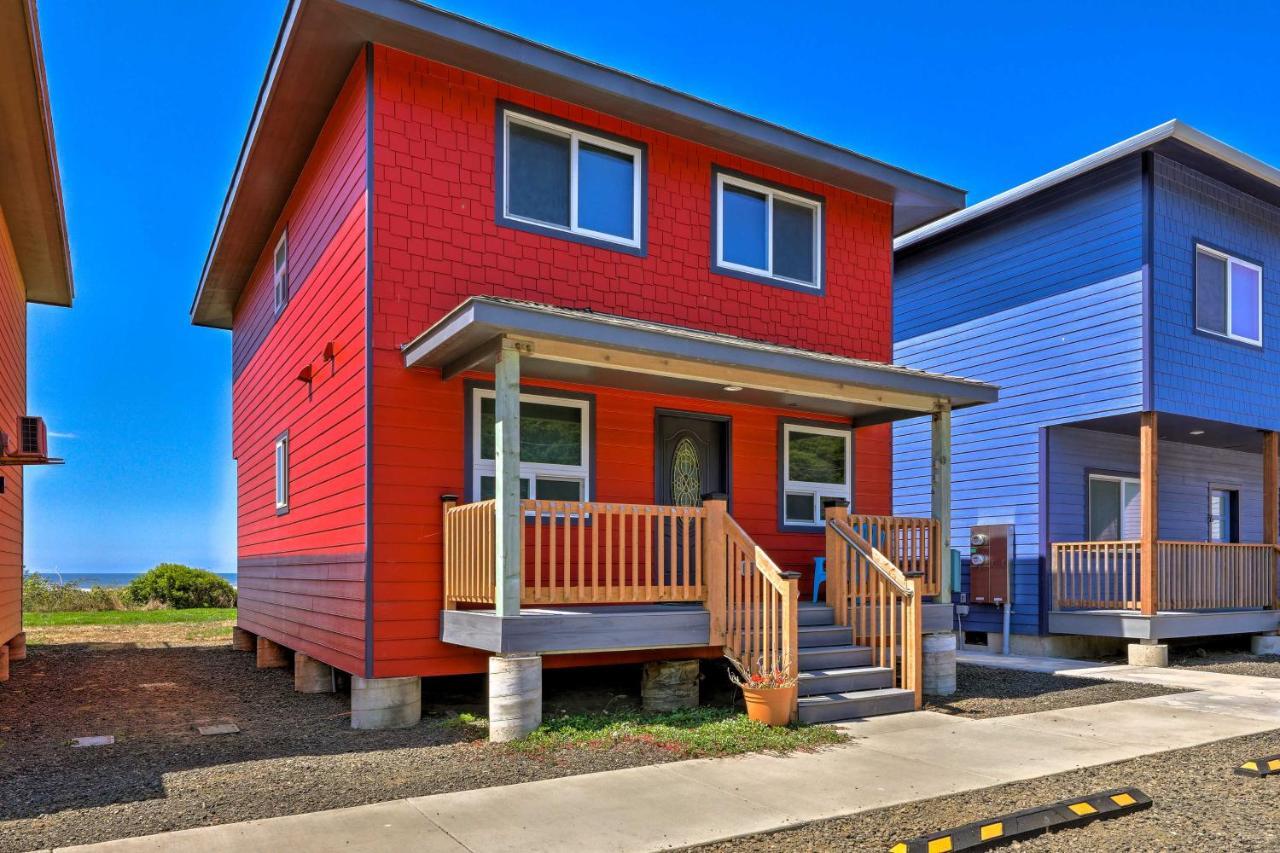 Waldport Escape - Sanderling Sea Cottages, Unit 8 Eksteriør bilde